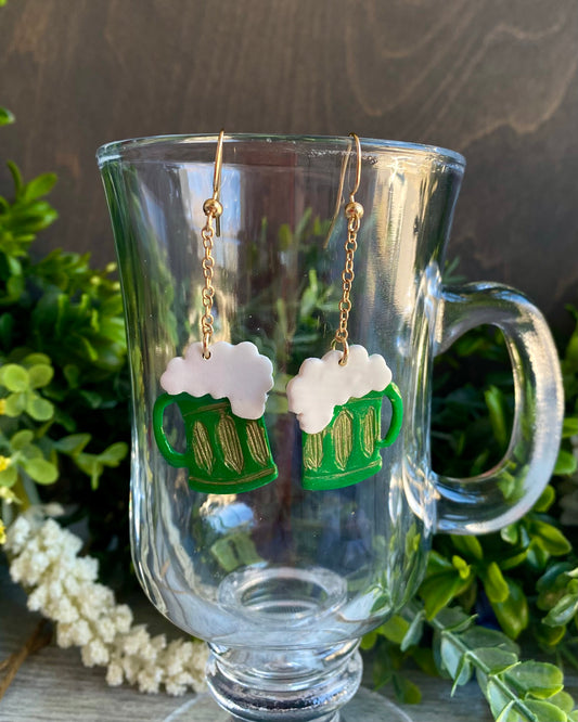 Pints of Green Beer