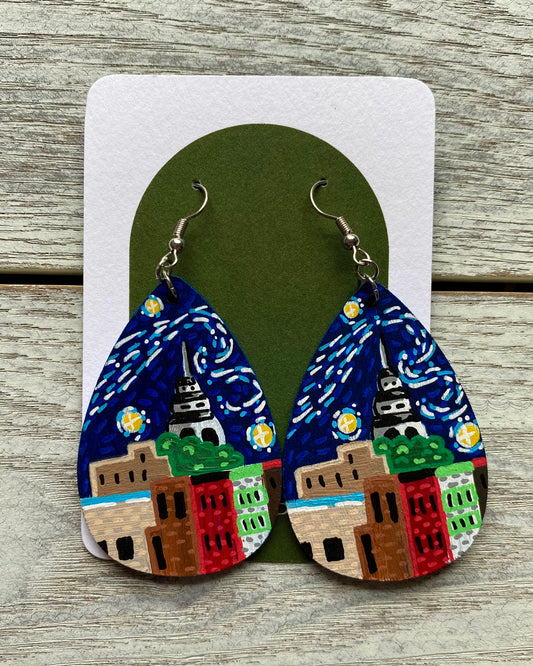 Starry Annapolis Night Dangles