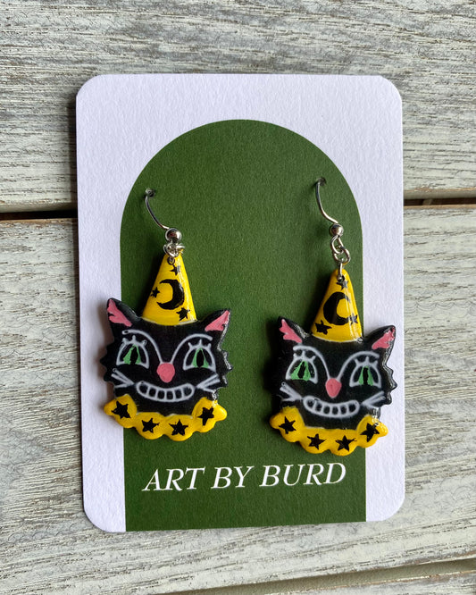 Retro Halloween Cats