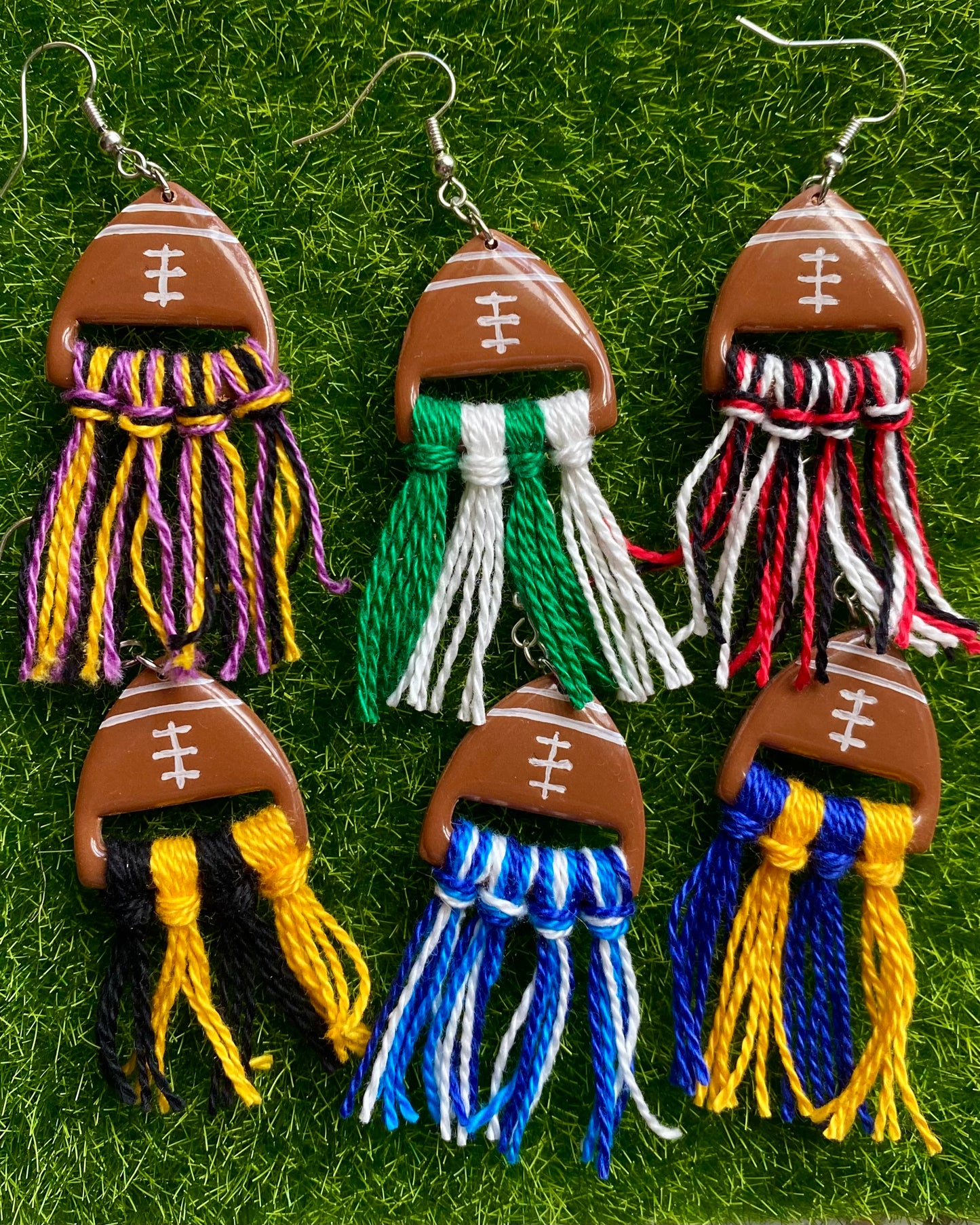Game Day Spirit Football Dangles