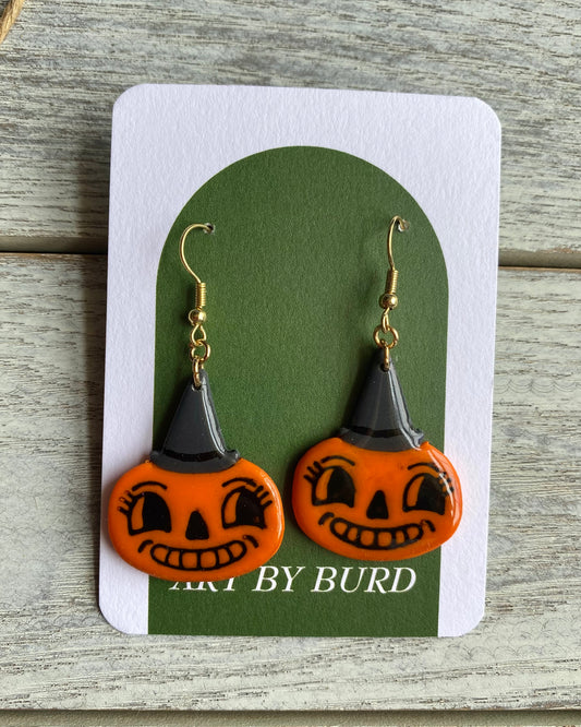 Retro Halloween Pumpkins