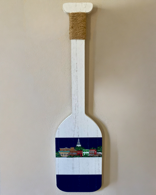 Hand-Painted Downtown Annapolis Paddle