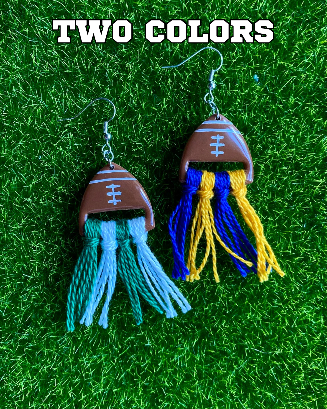 Game Day Spirit Football Dangles