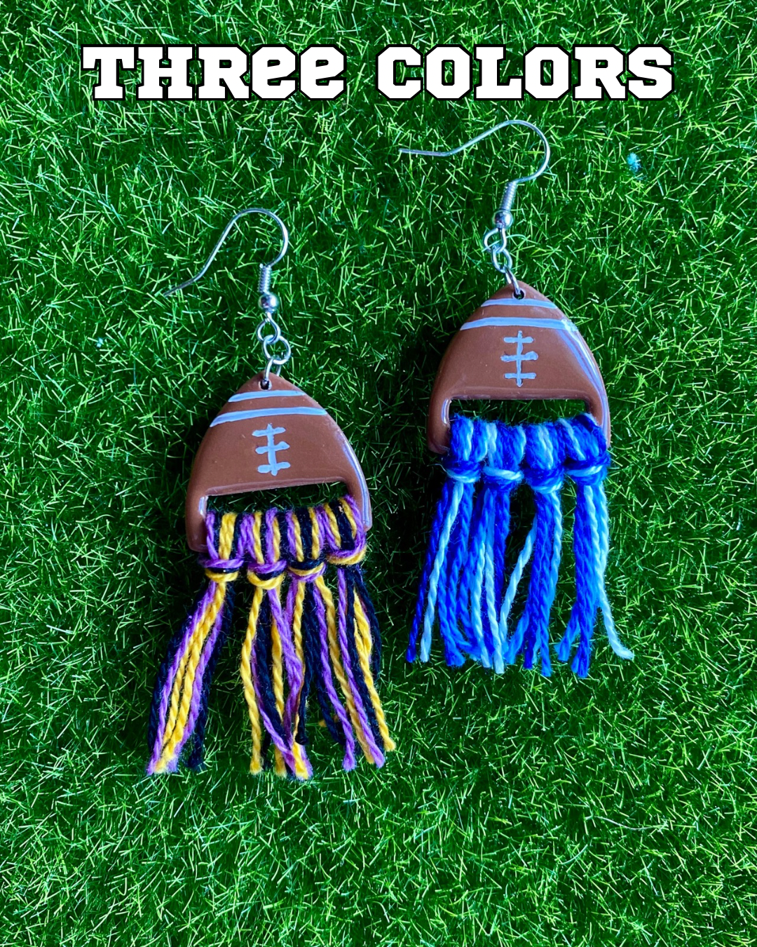 Game Day Spirit Football Dangles