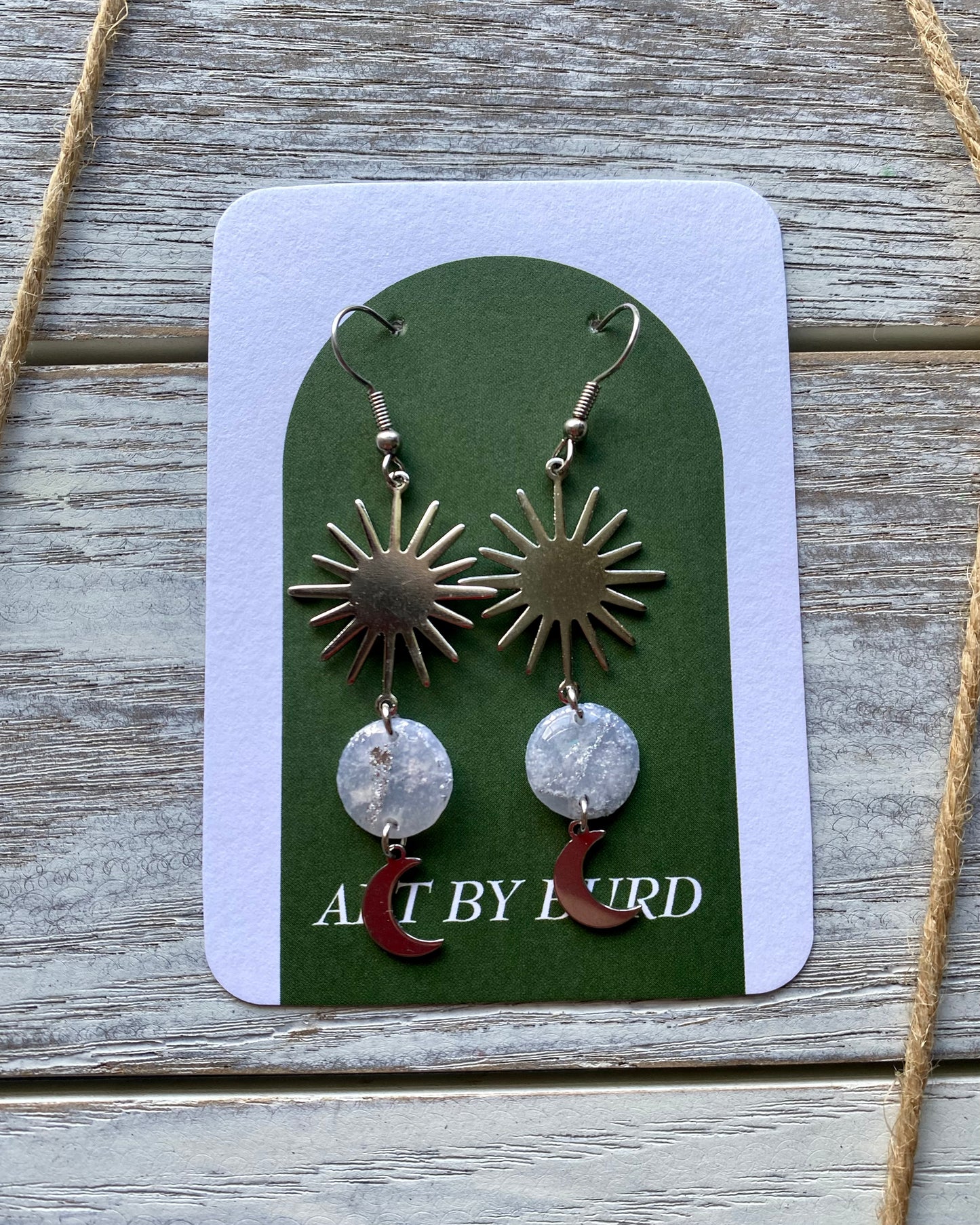 Silver Sun and Moon