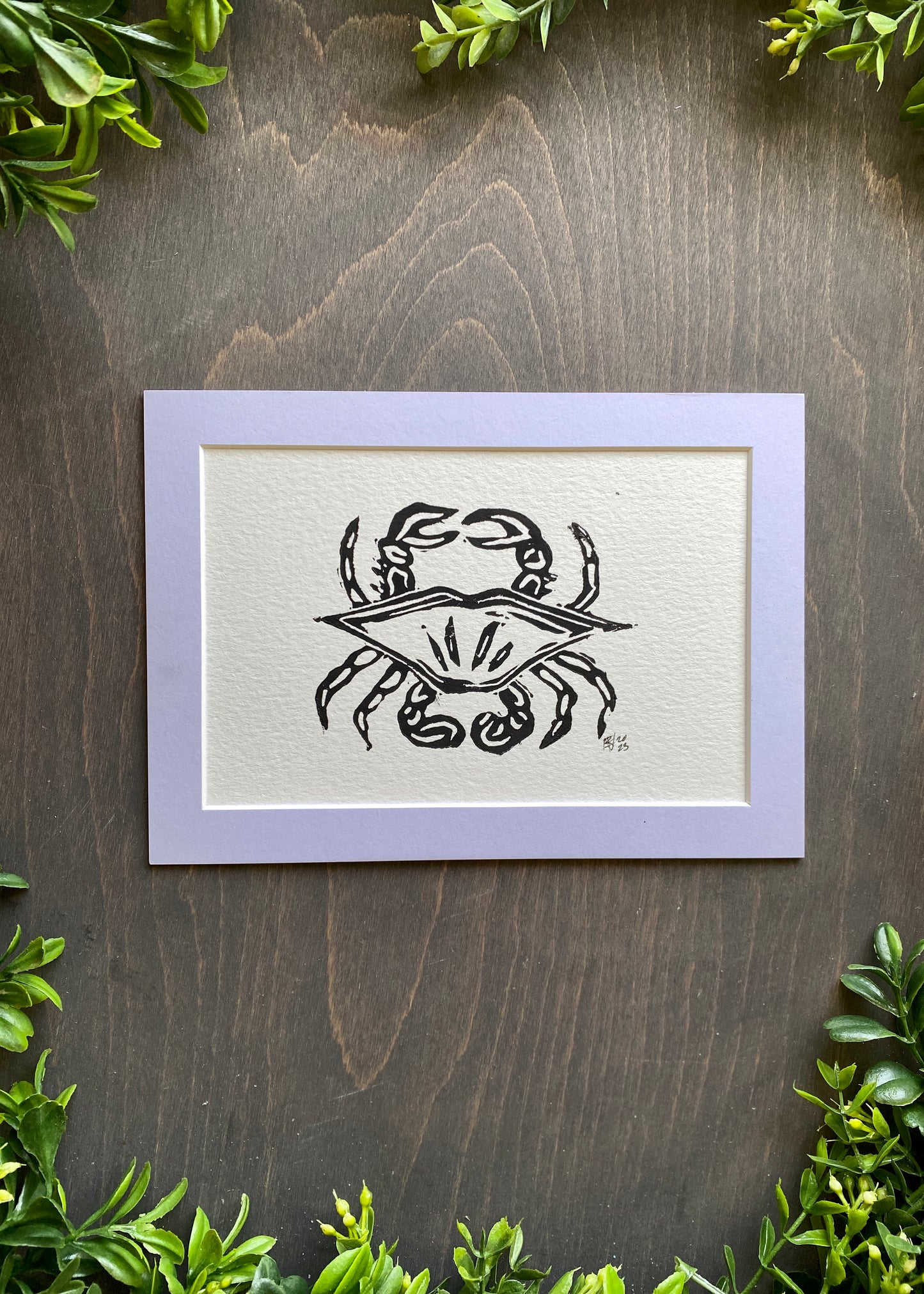 Lino Stamp Prints