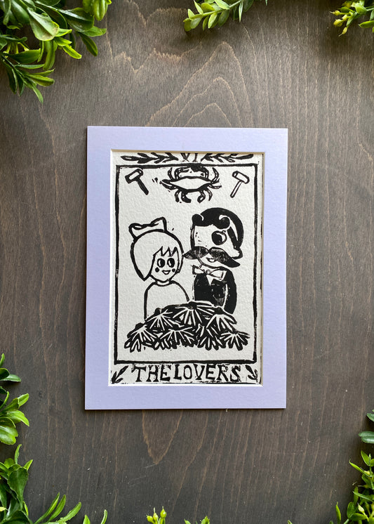 Lino Stamp Prints