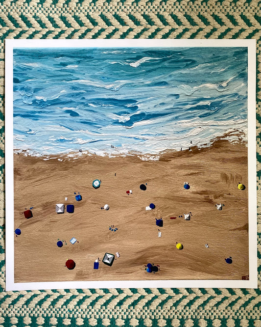 “A Day at the Beach,” Print