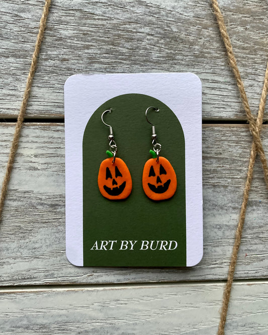 Hanging Jack-o-Lanterns