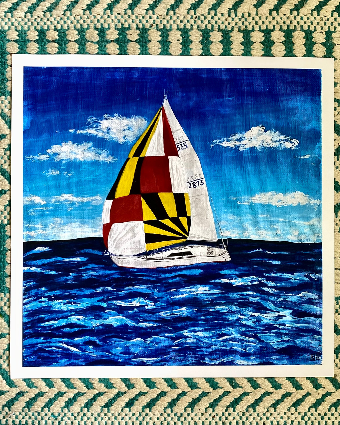 “On the Bay,” Print