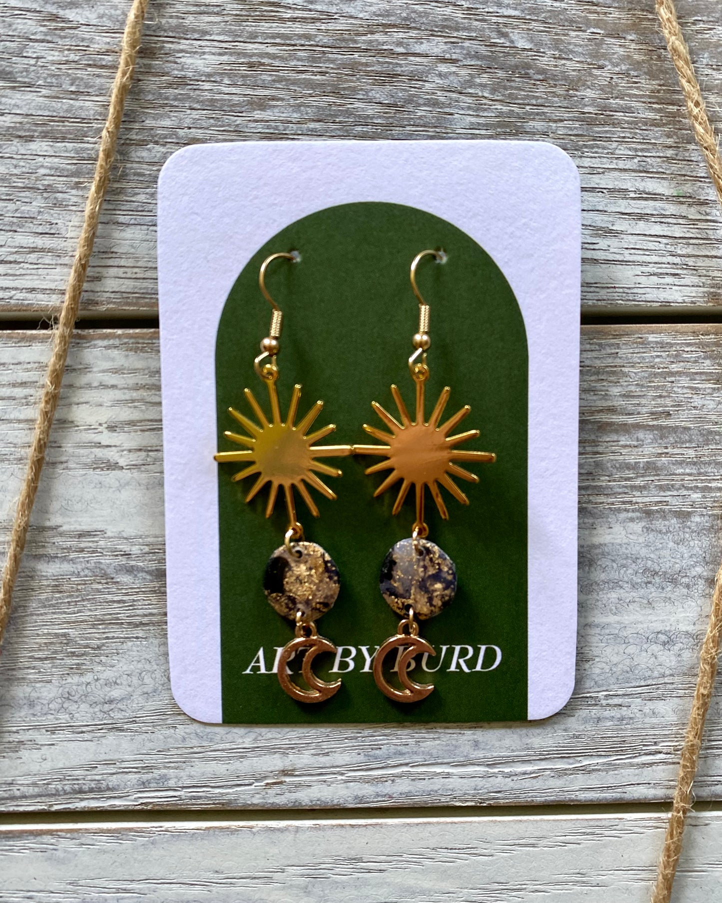Gold Sun and Moon
