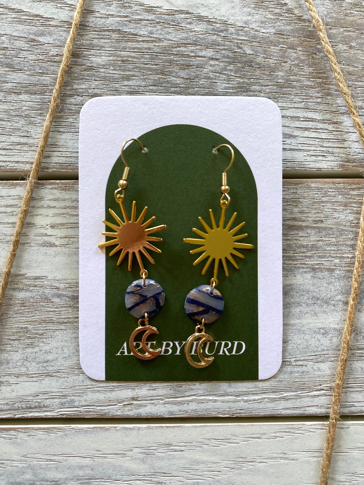Gold Sun and Moon