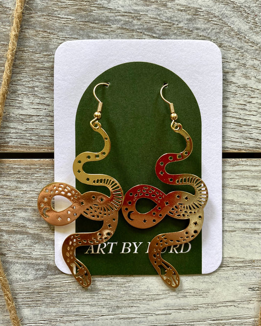 Metal Celestial Snakes