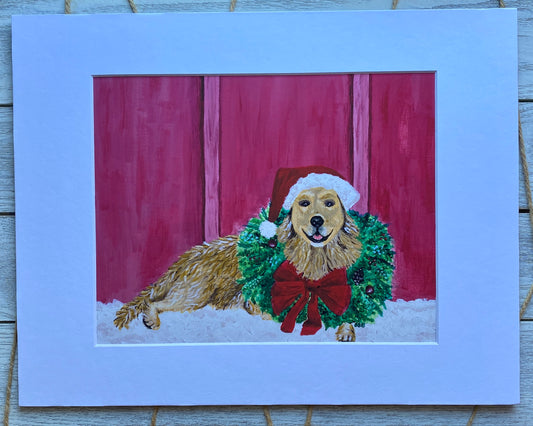 “Golden Christmas” (2019) Print