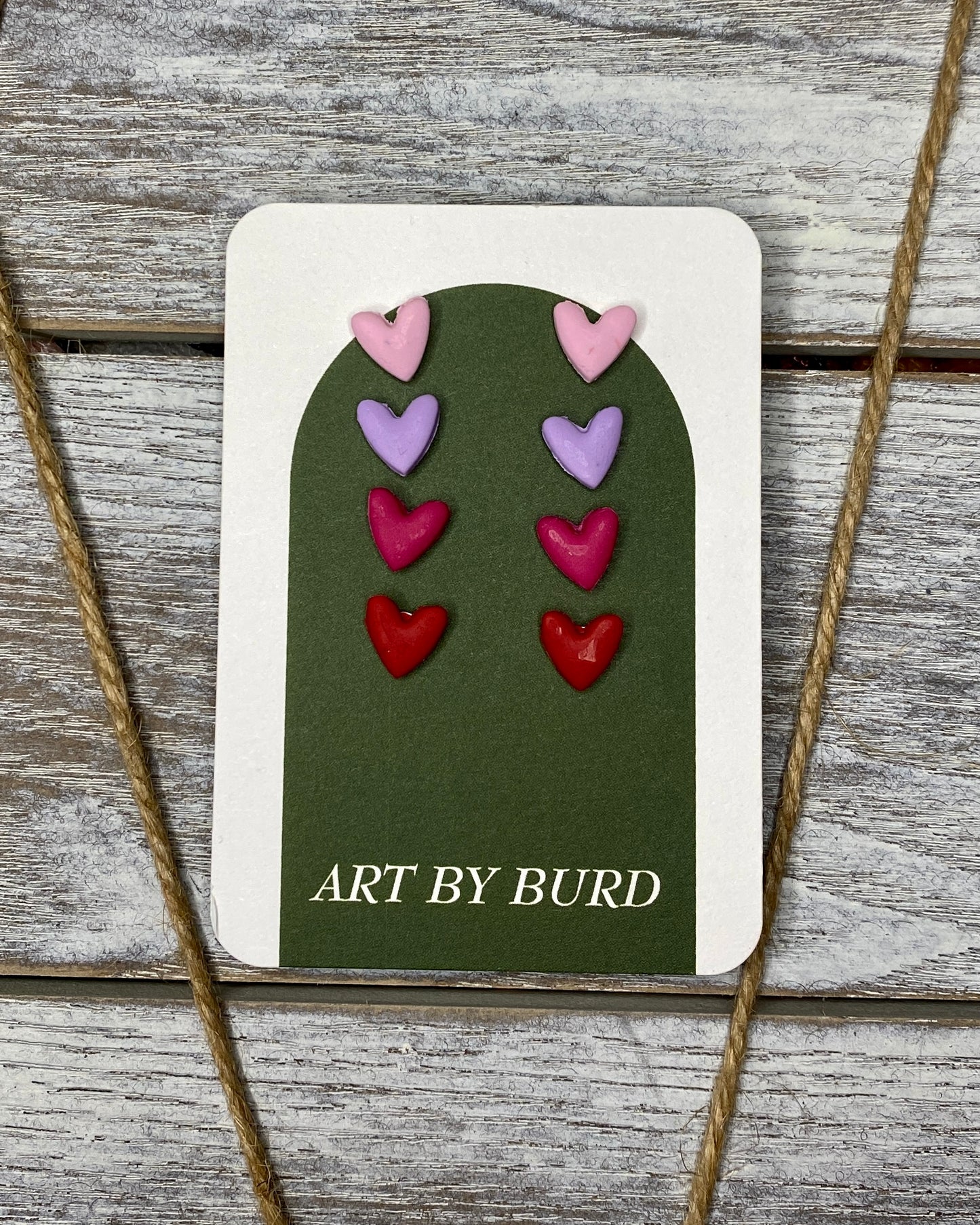 Mini Heart Studs