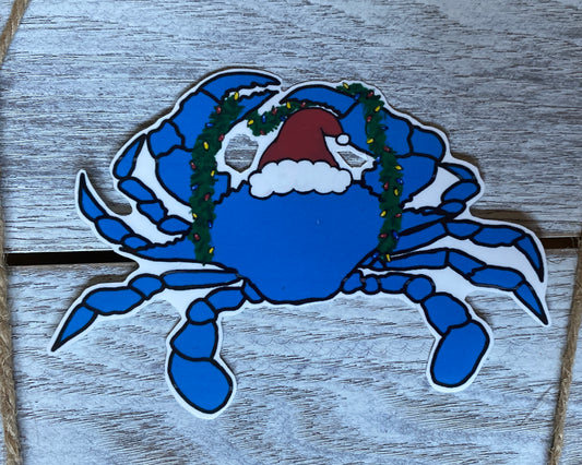 Santa Claws Sticker
