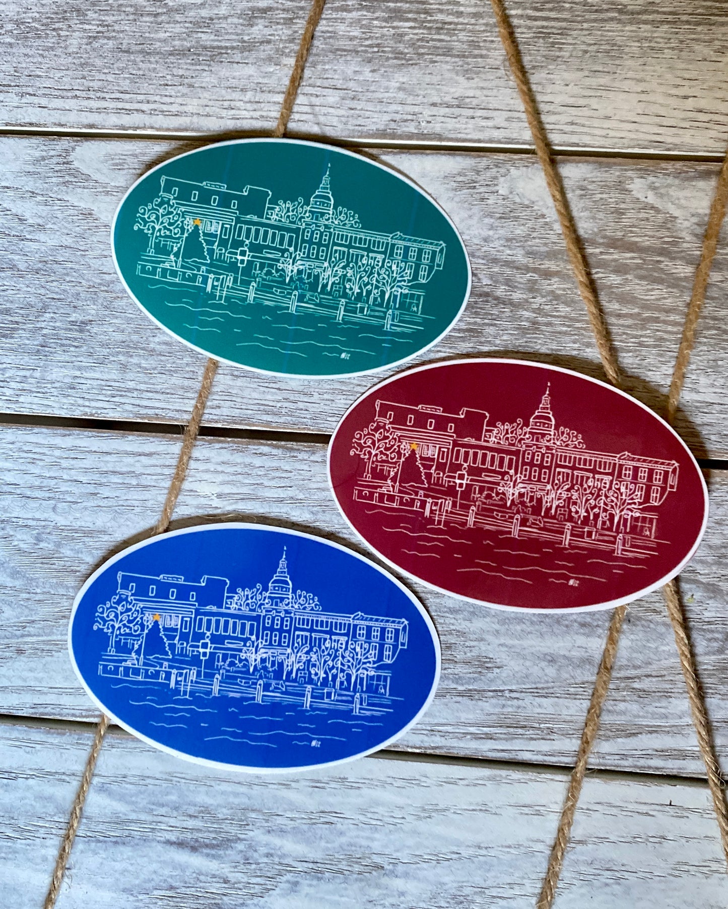 Downtown Annapolis Sticker