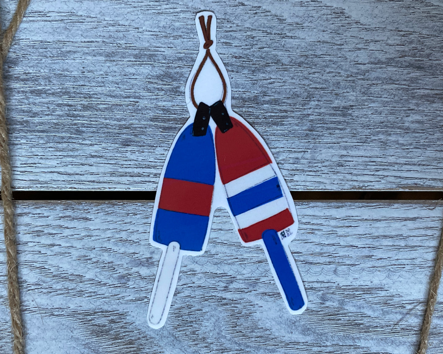 Buoy Pair Stickers