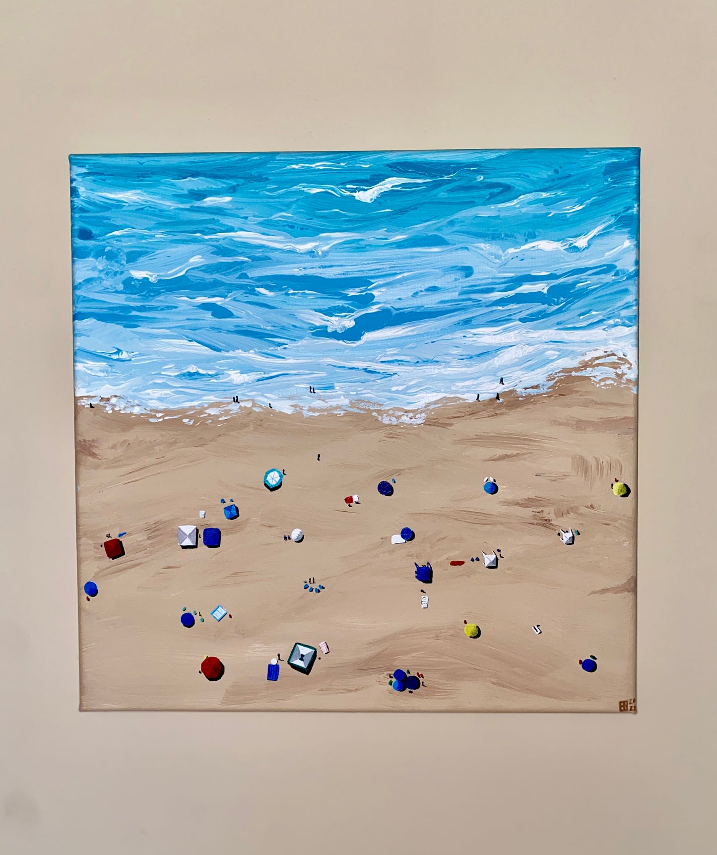 “A Day at the Beach,” 2022