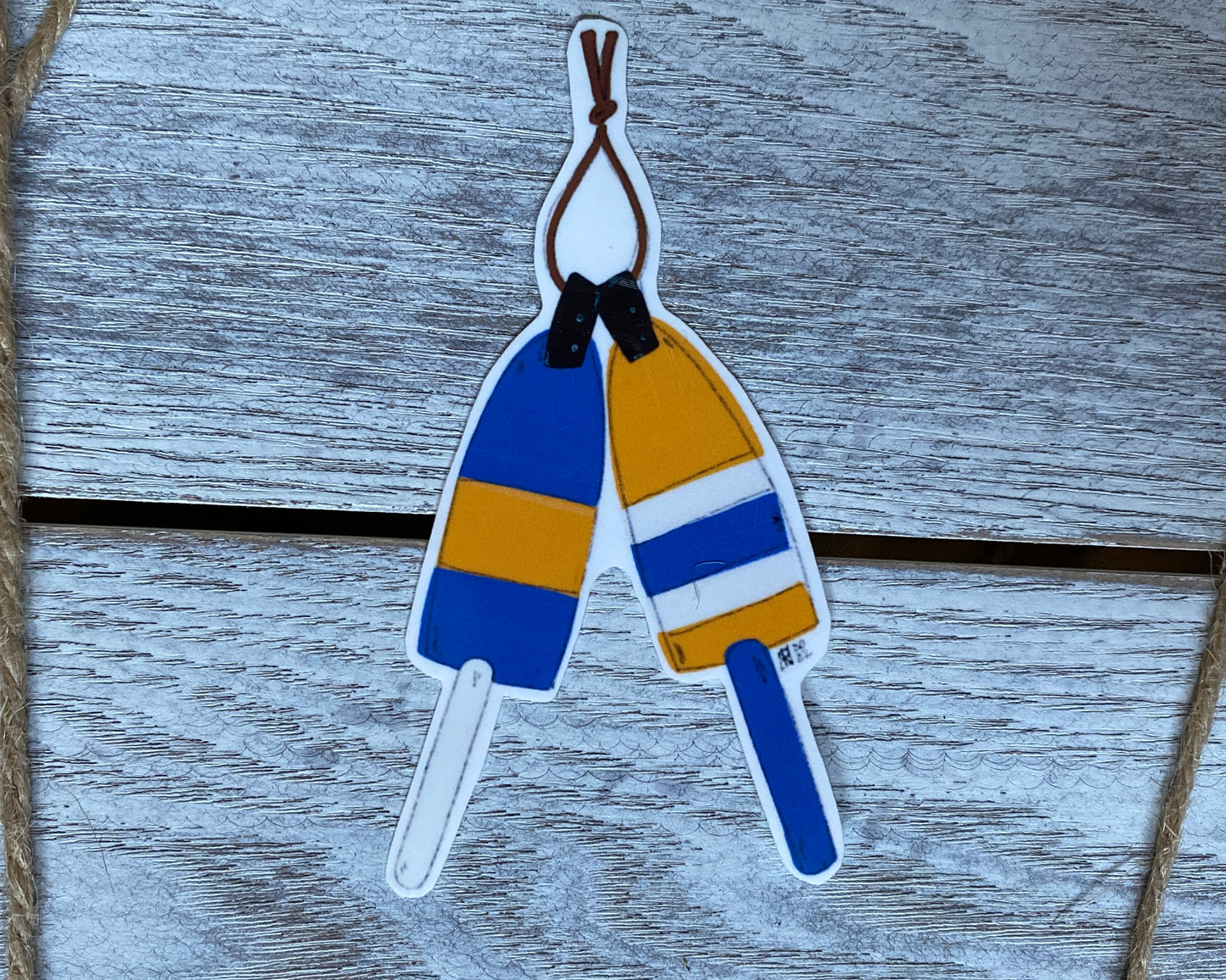 Buoy Pair Stickers