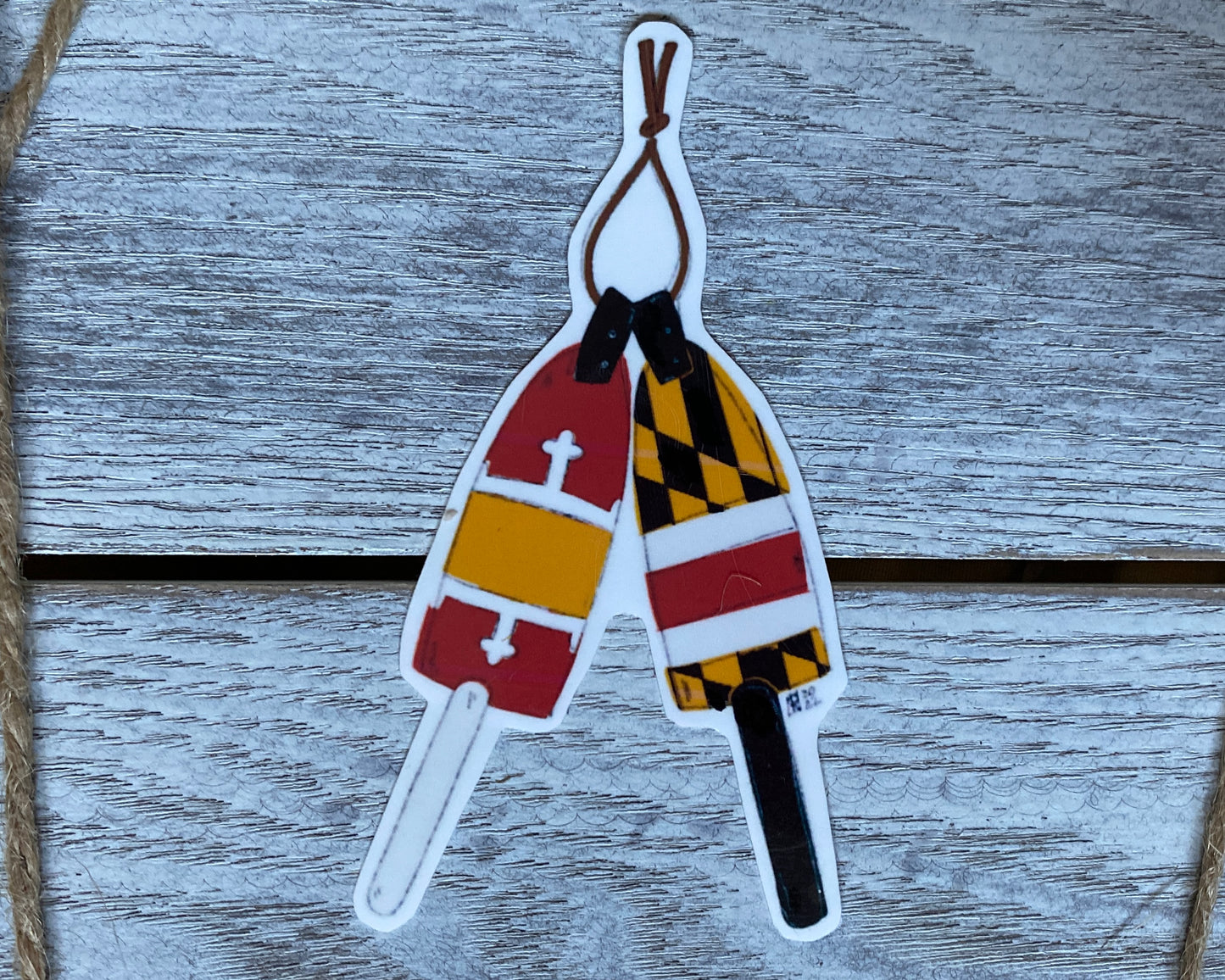 Buoy Pair Stickers