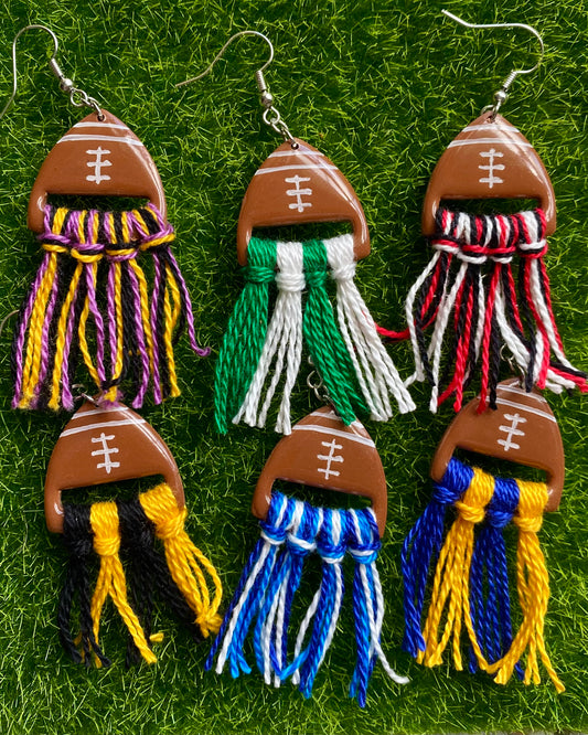 Game Day Spirit Football Dangles