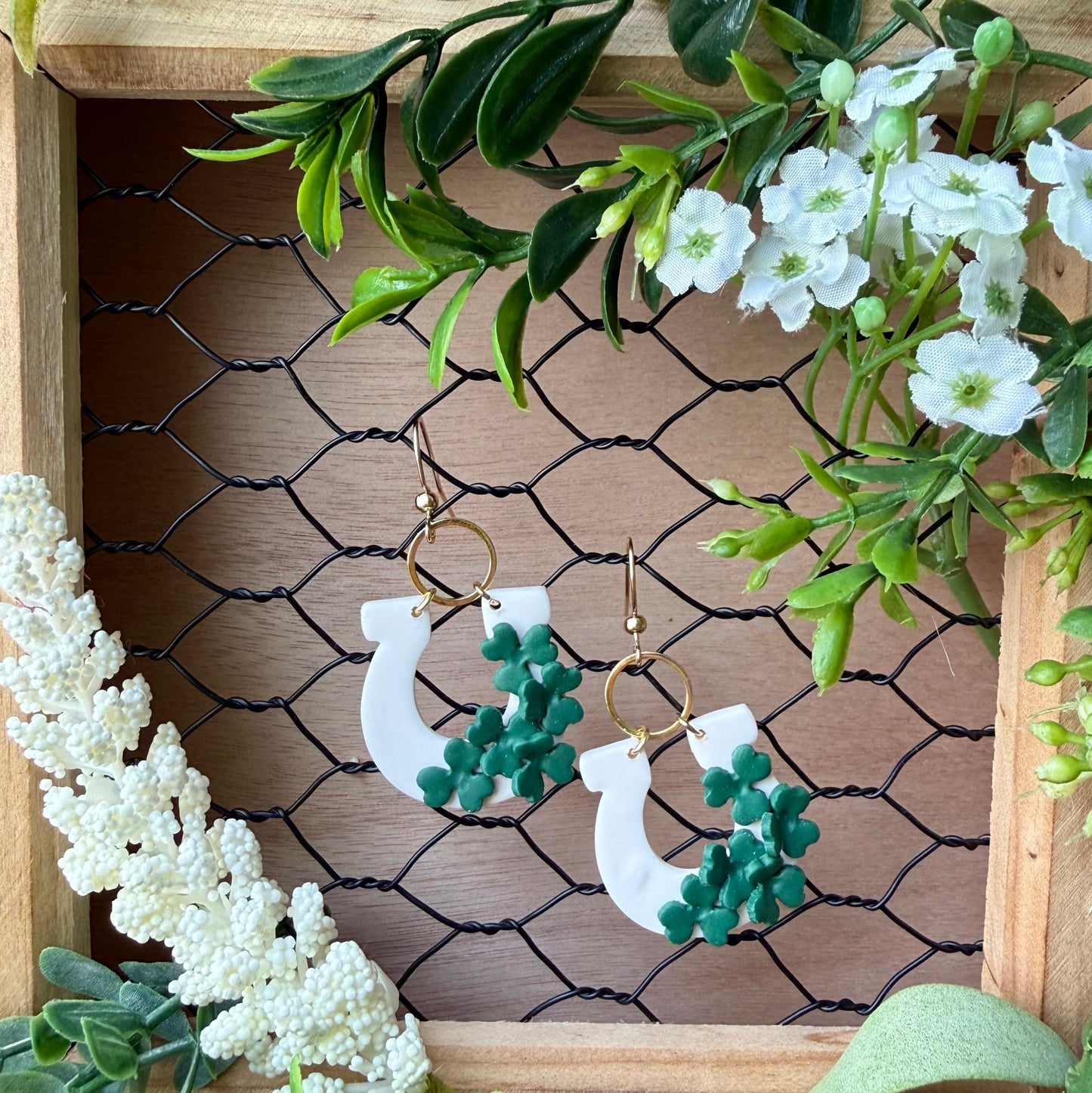 Lucky Paddy’s Horseshoe Dangles