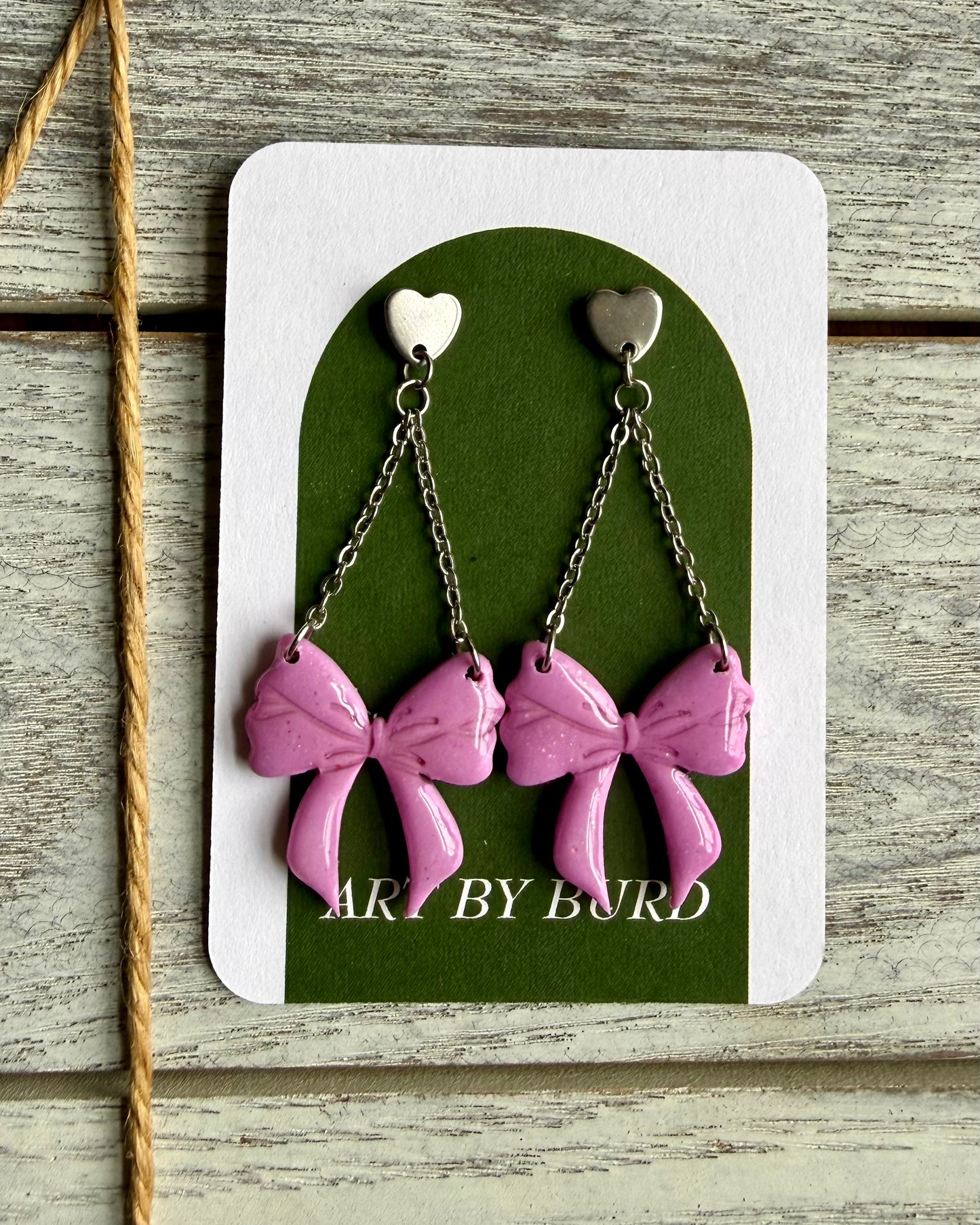 Valentine’s Bow Drops