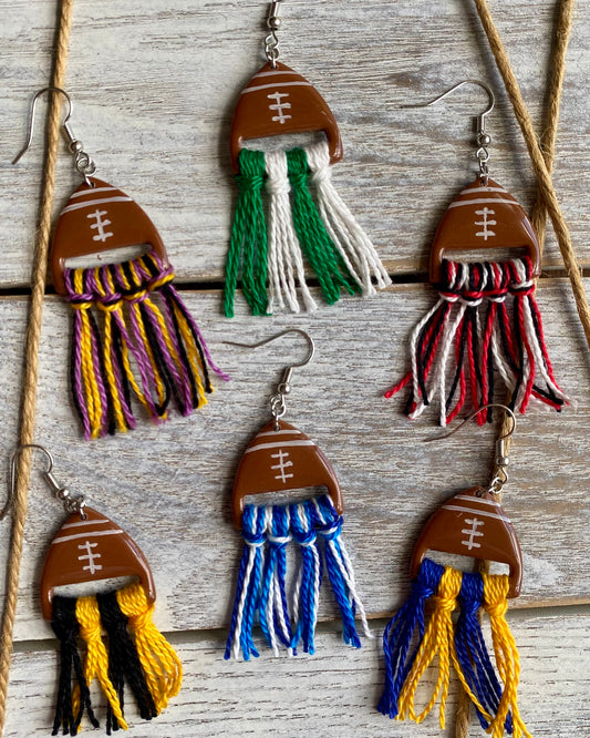 Game Day Spirit Football Dangles