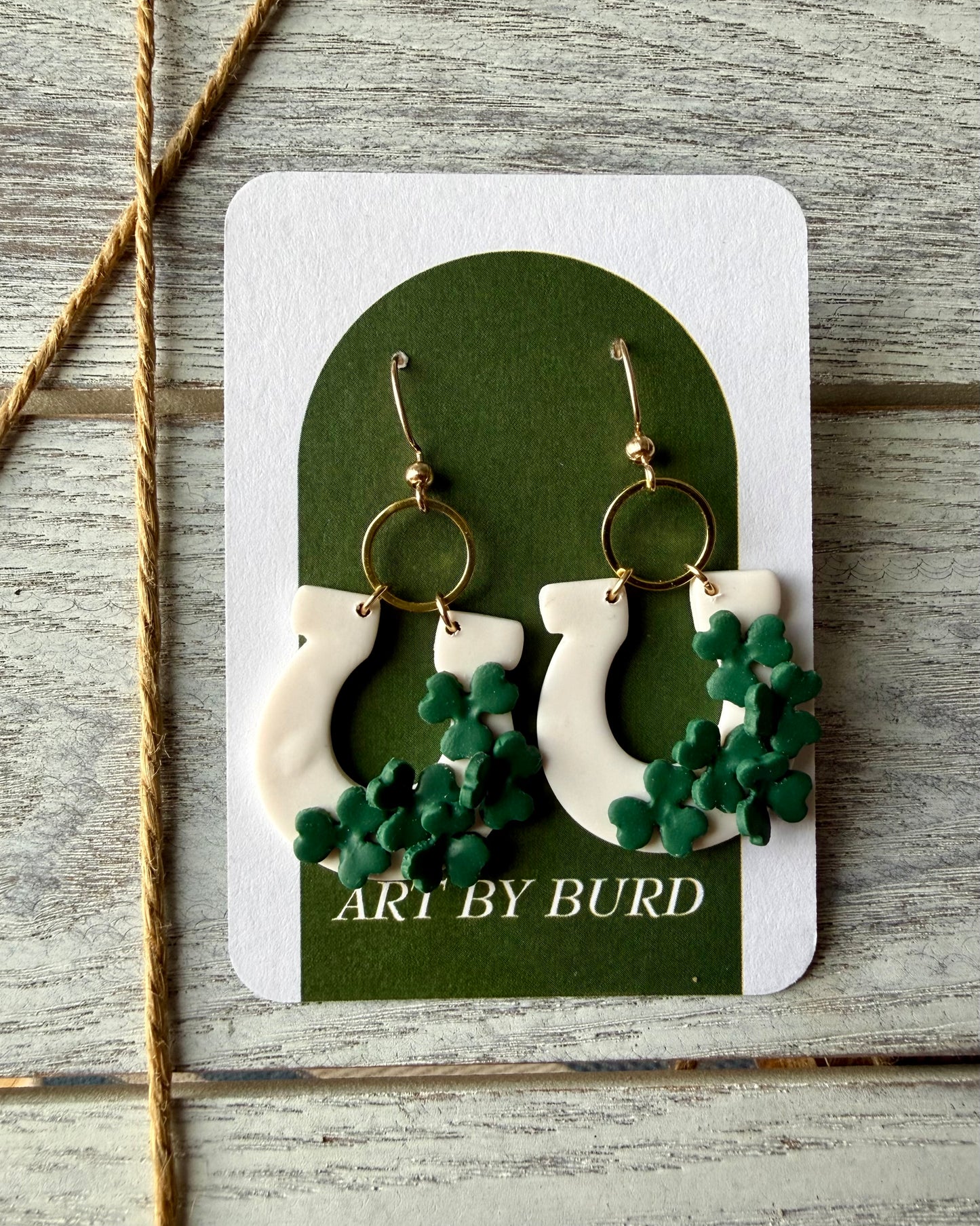 Lucky Paddy’s Horseshoe Dangles