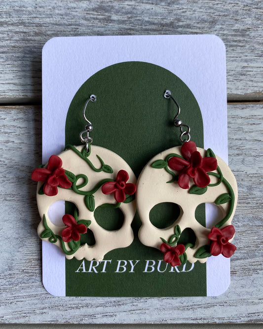 Floral Skulls