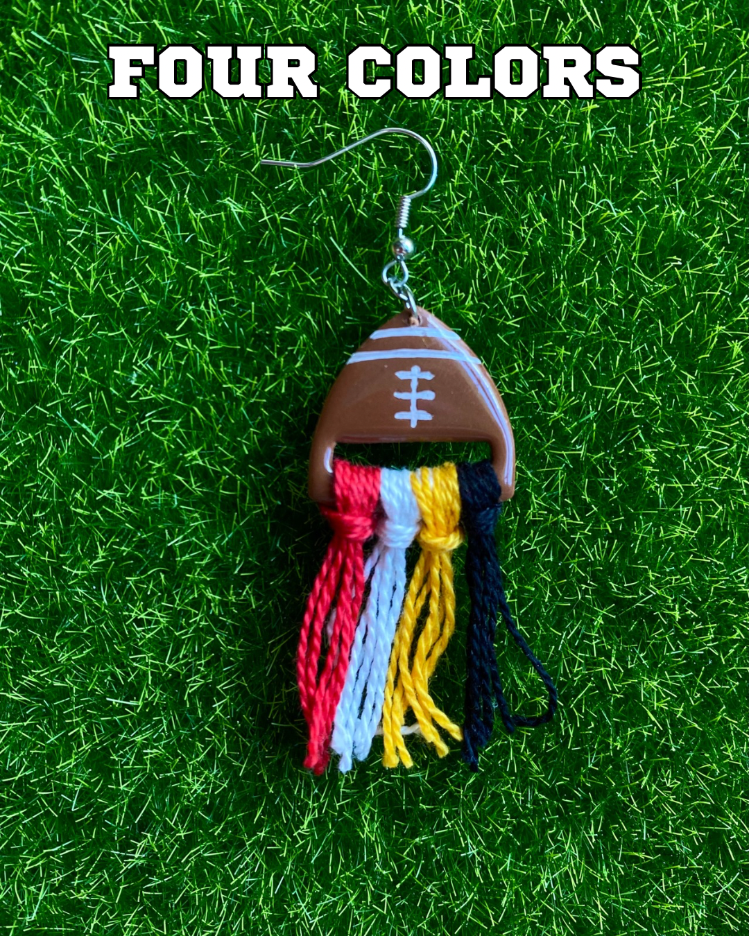 Game Day Spirit Football Dangles