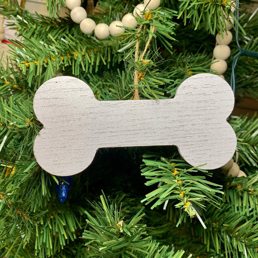 Customized Dog Bone Ornament