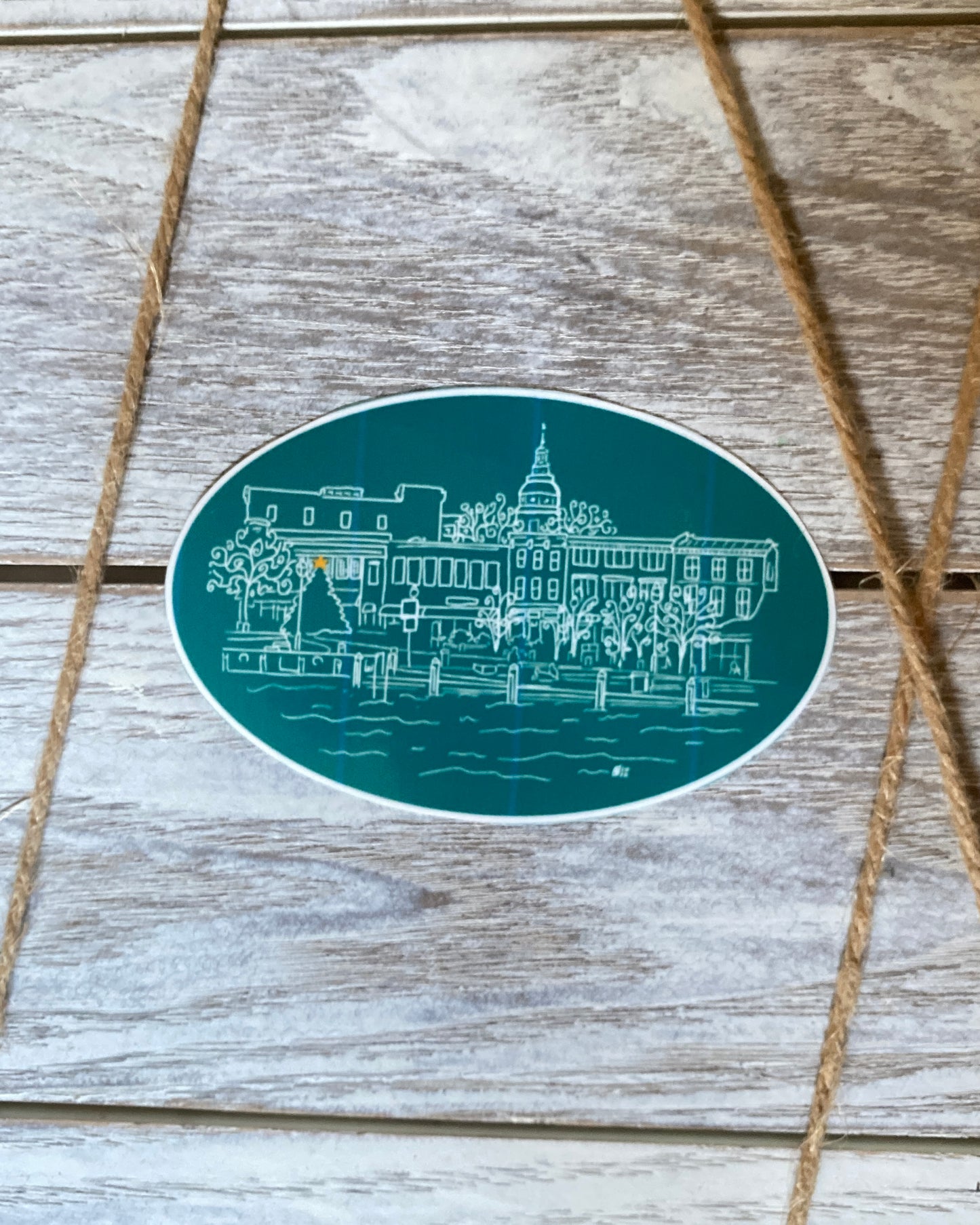 Downtown Annapolis Sticker