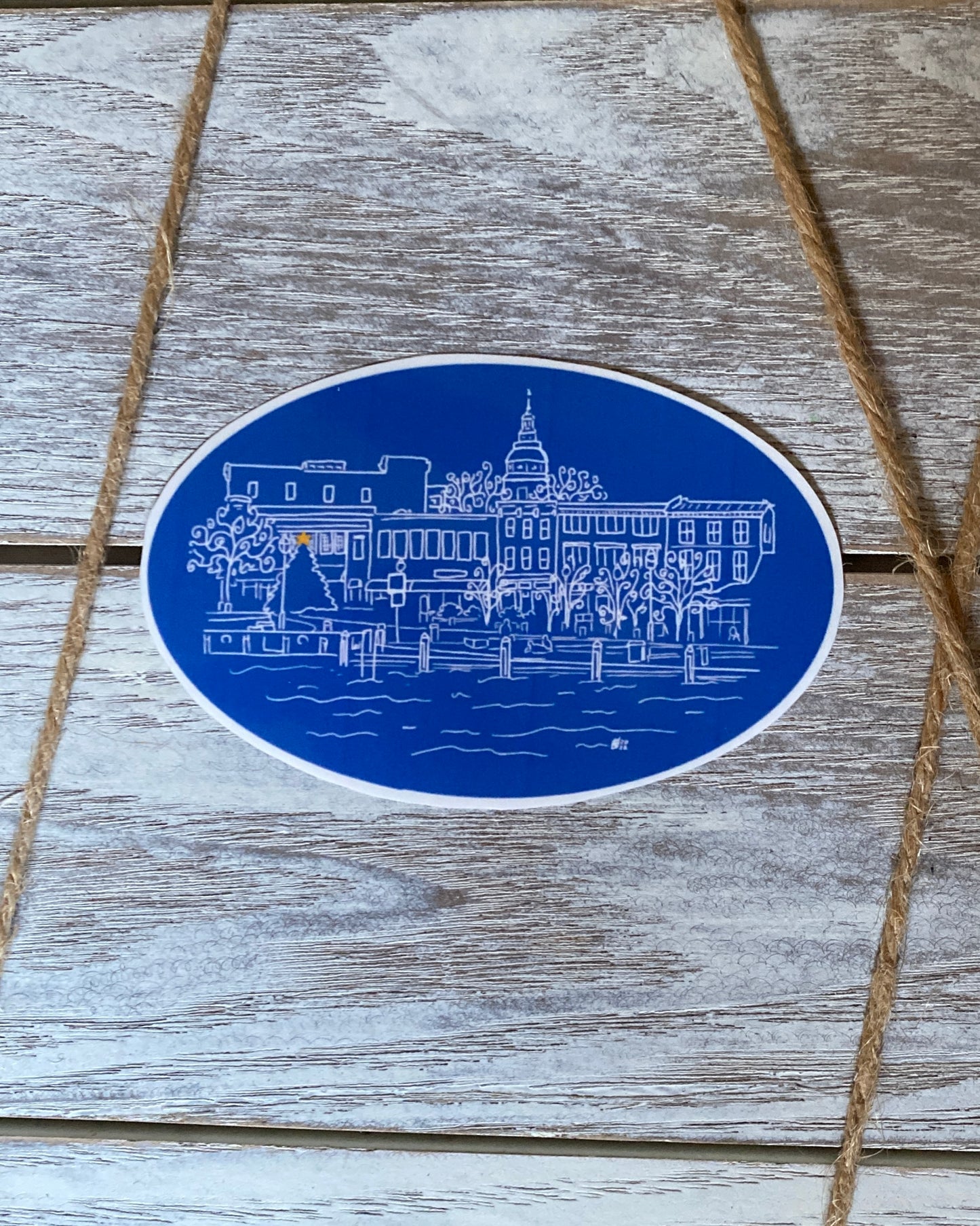 Downtown Annapolis Sticker