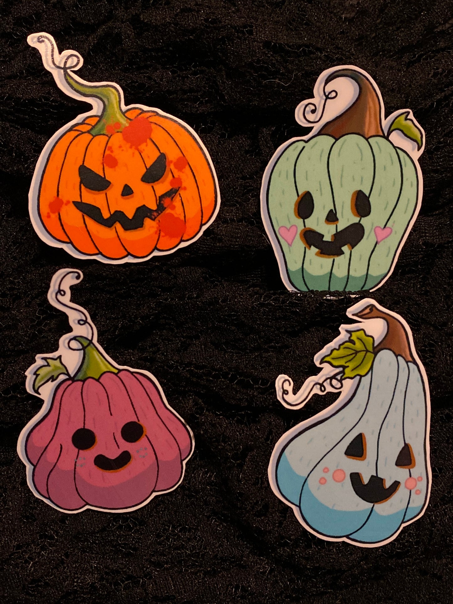 Pumpkin and Gourd Stickers